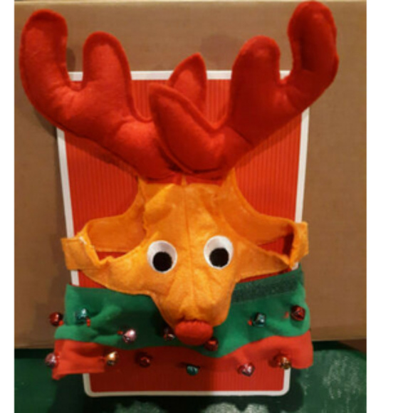 Target Other - New Reindeer Hat and Collar for Cats